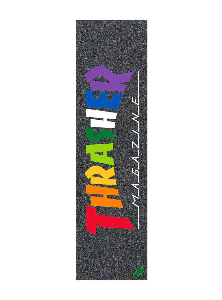 Lija para Skate Mob Grip Thrasher Rainbow 9" X 33"