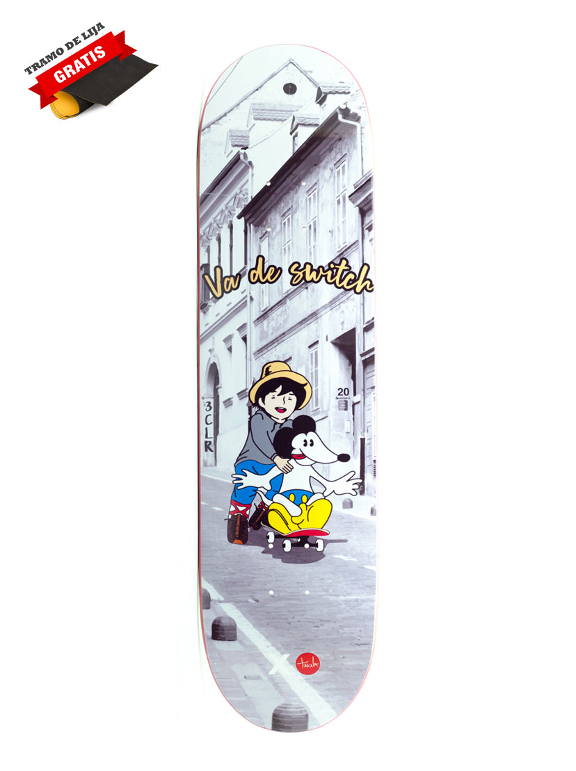 Tabla Tricolor Va de Switch 8.12"