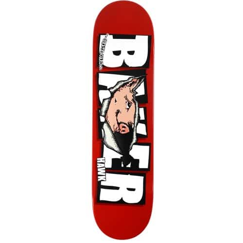Tabla Baker Brand Logo Pig Hawk Emergers 8.12"