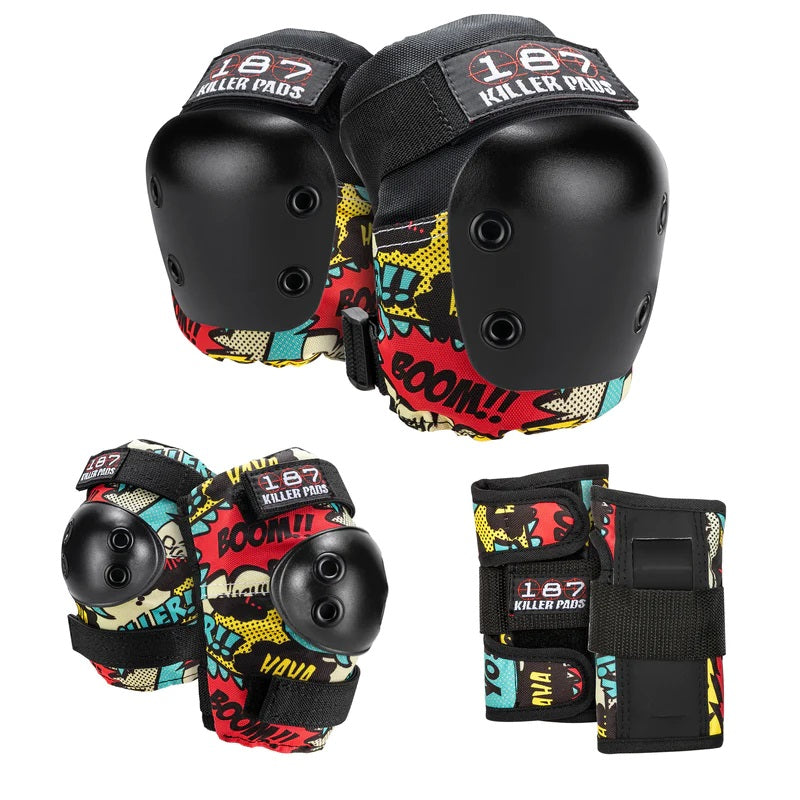 Set de Protecciones 187 Killer Pads Comics JR (infantiles)