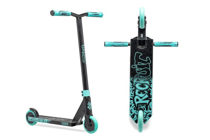 Scooter Lucky Recruit Mini Pro Negro/Teal