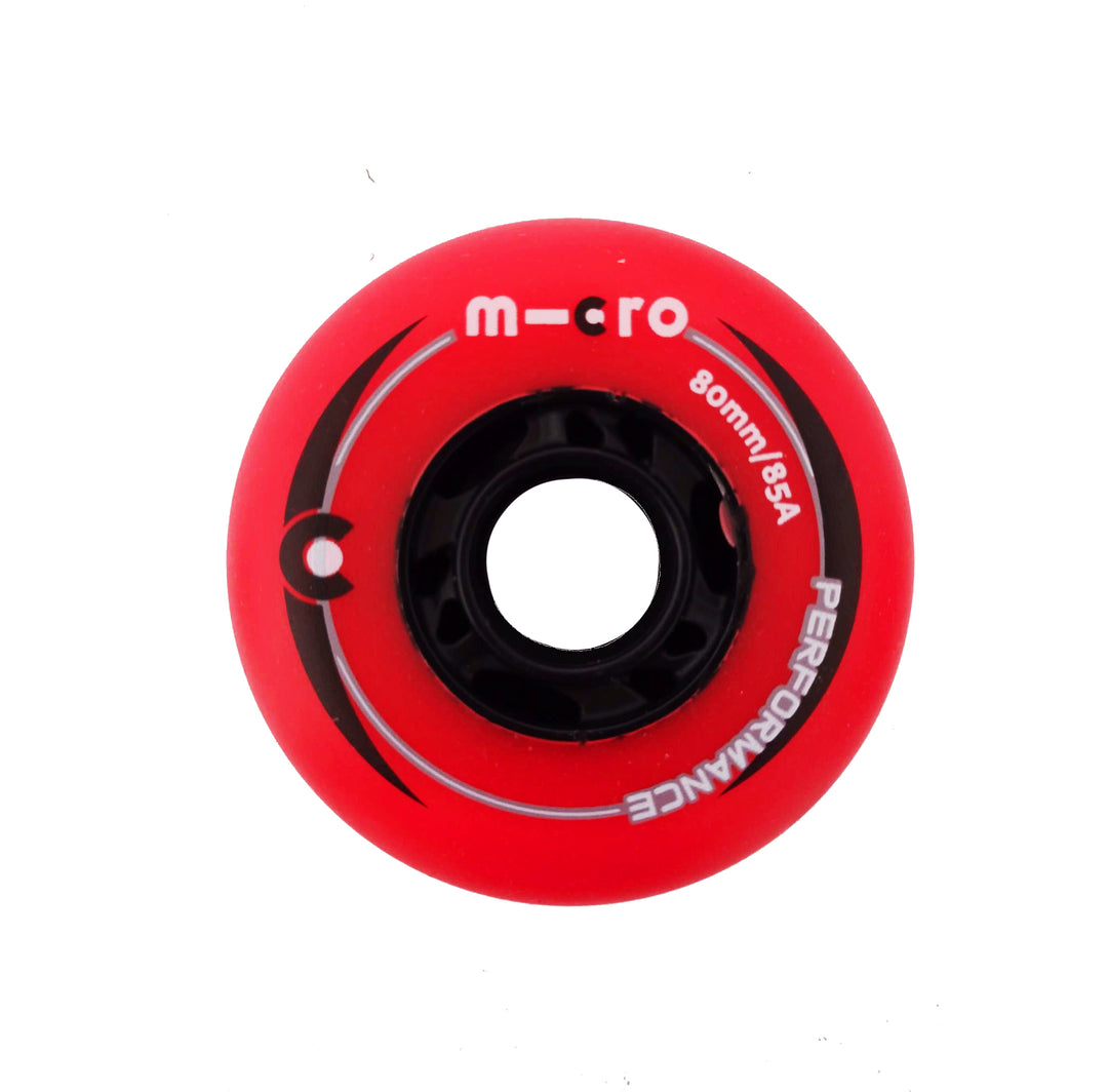 Ruedas Micro Performance Rojo 80mm/85a