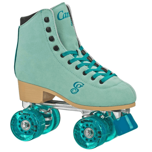 Patines Quad Roller Derby Candi Carlin Verde Azul