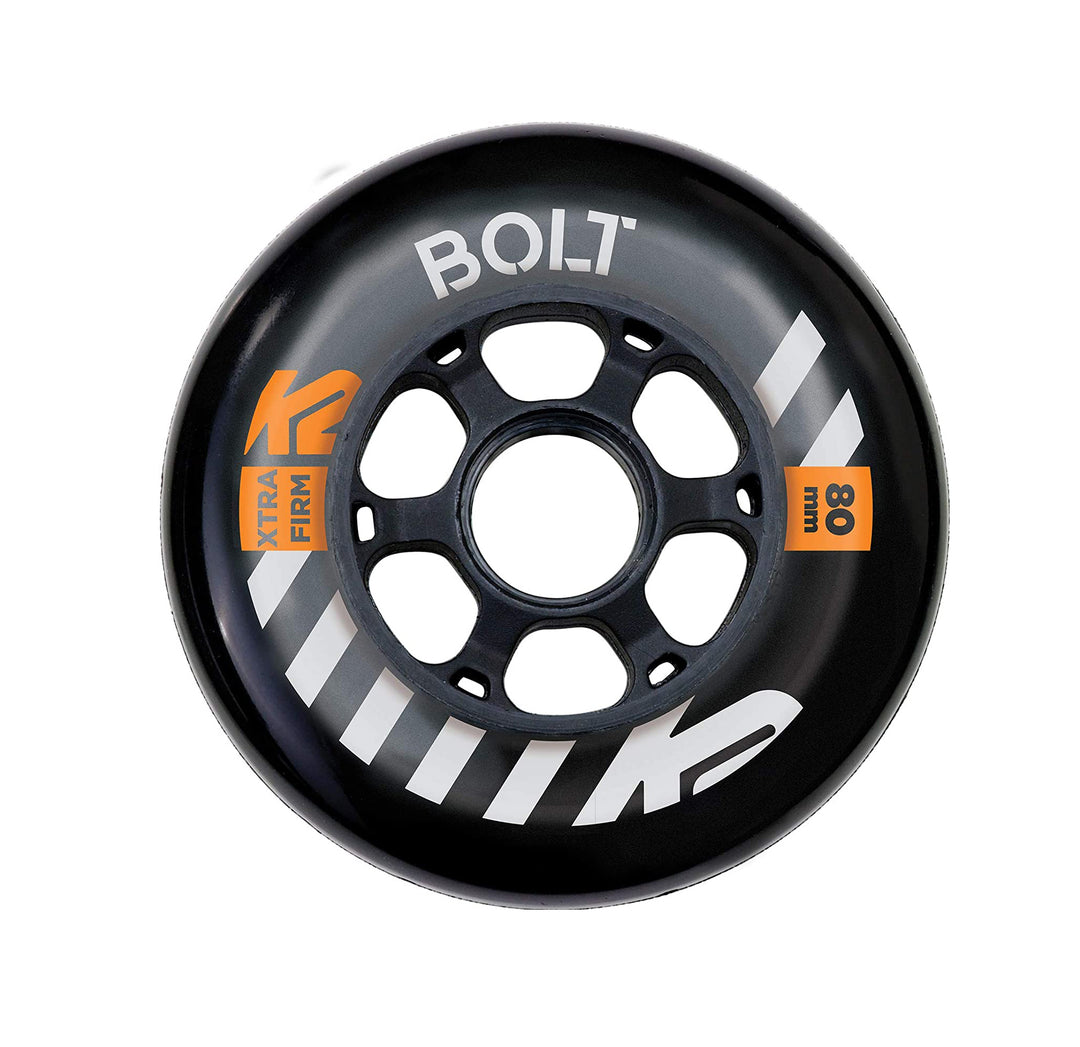Ruedas K2 Bolt Urban 80mm/85a Extrafirm Negro