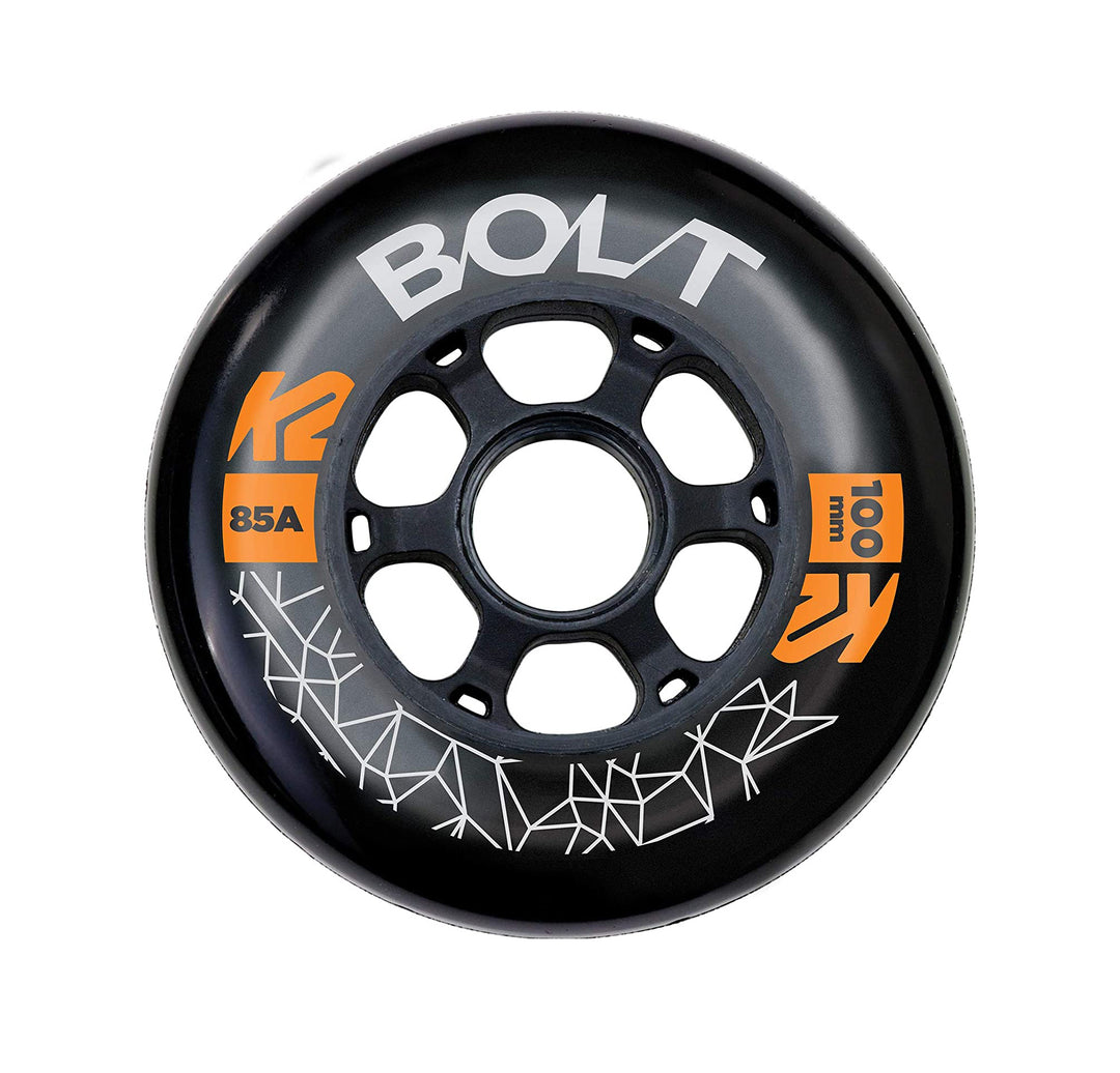 Ruedas K2 Bolt Speed 100mm/85A Negro