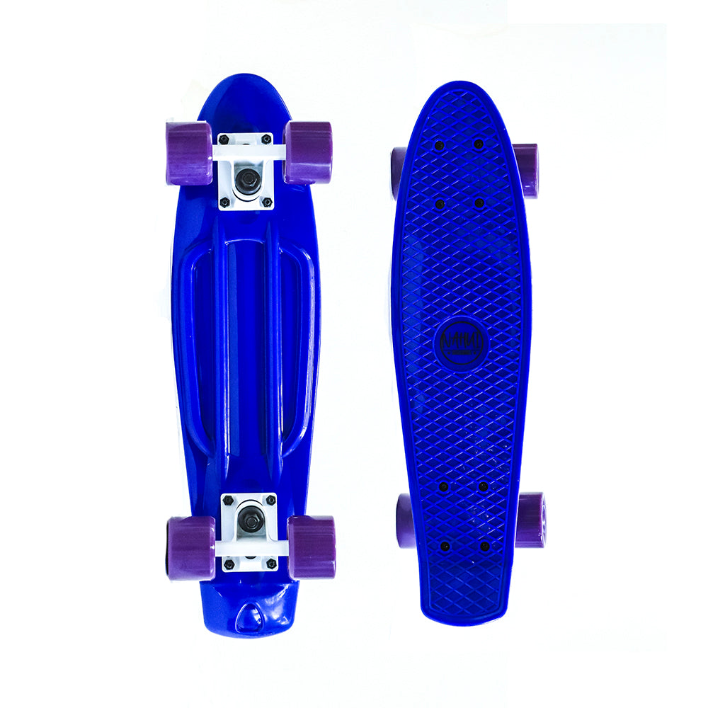 Patineta tipo Penny Nahui Azul/Morado 22"