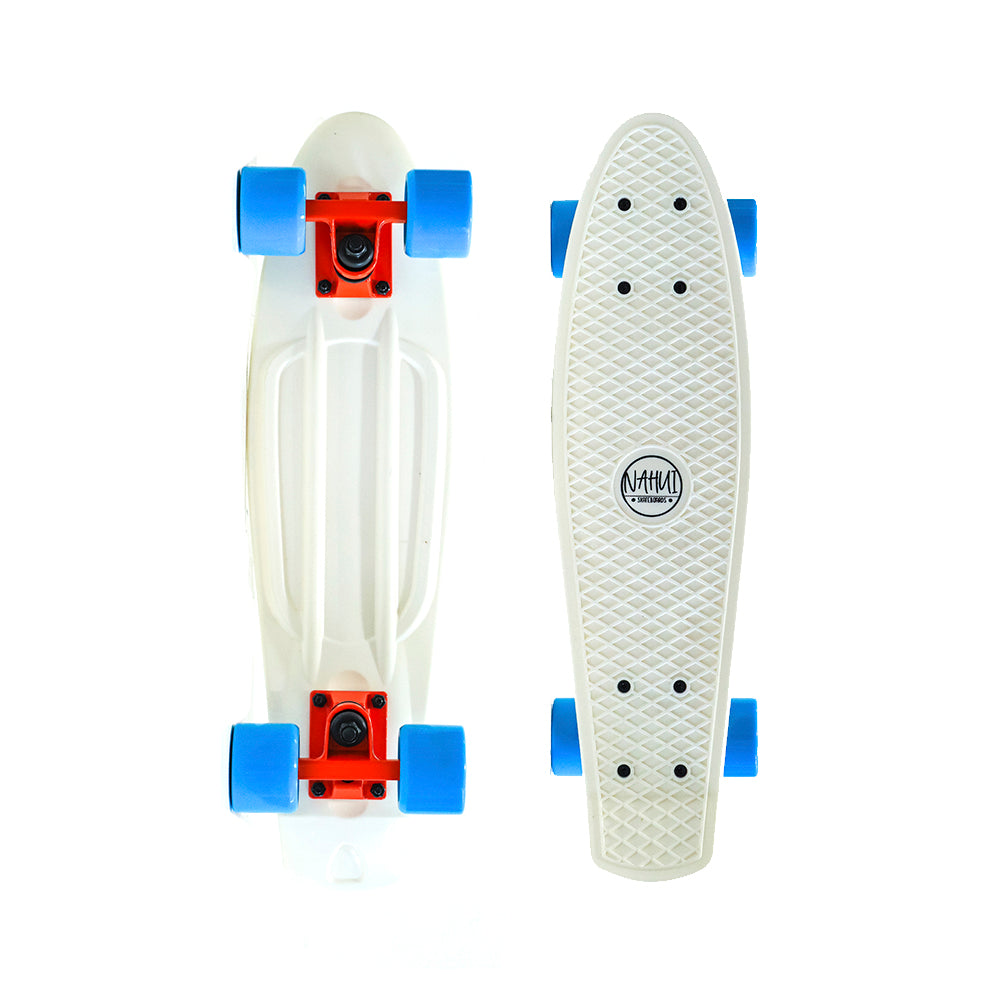 Patineta Tipo Penny Nahui Blanco/Azul 22"