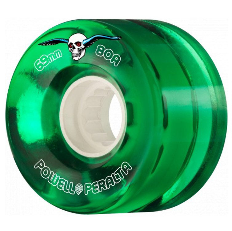 Ruedas Powell Peralta Clear Verde 69mm/80a