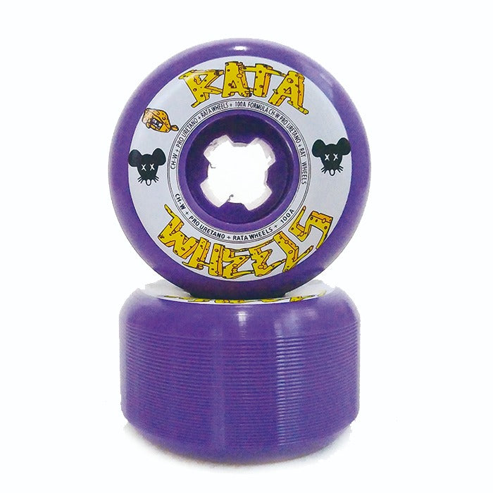 Ruedas Rata Wheels 53mm/100a Morada