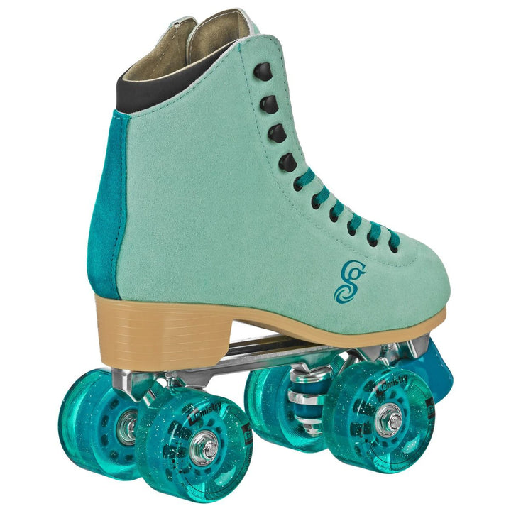 Patines Quad Roller Derby Candi Carlin Verde Azul