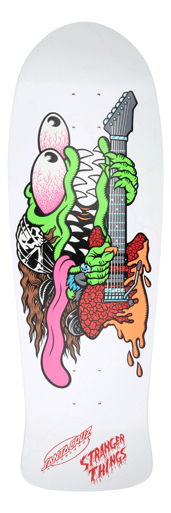 Tabla Santa Cruz Stranger Things Slasher Eddie 10.1 x 31.13 IN