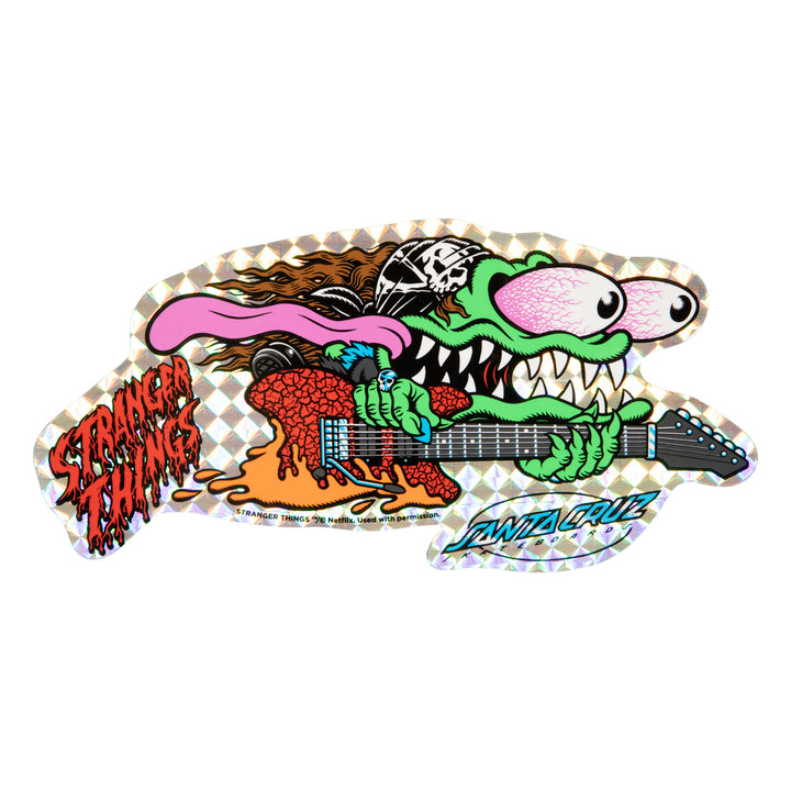 Tabla Santa Cruz Stranger Things Slasher Eddie 10.1 x 31.13 IN