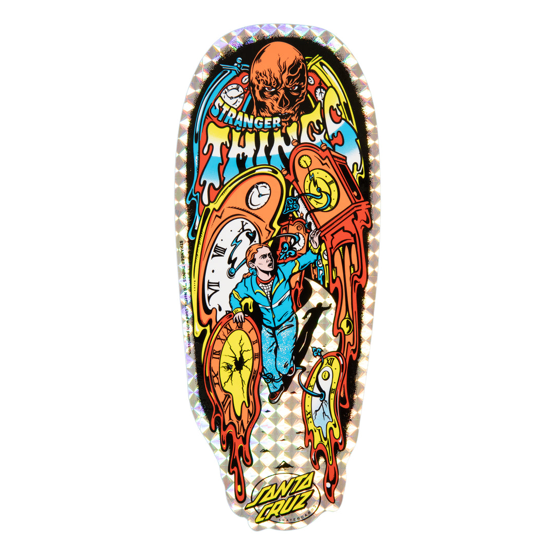 Tabla Santa Cruz Stranger Things Grabke Max Melting 9.7 x 29.4 IN