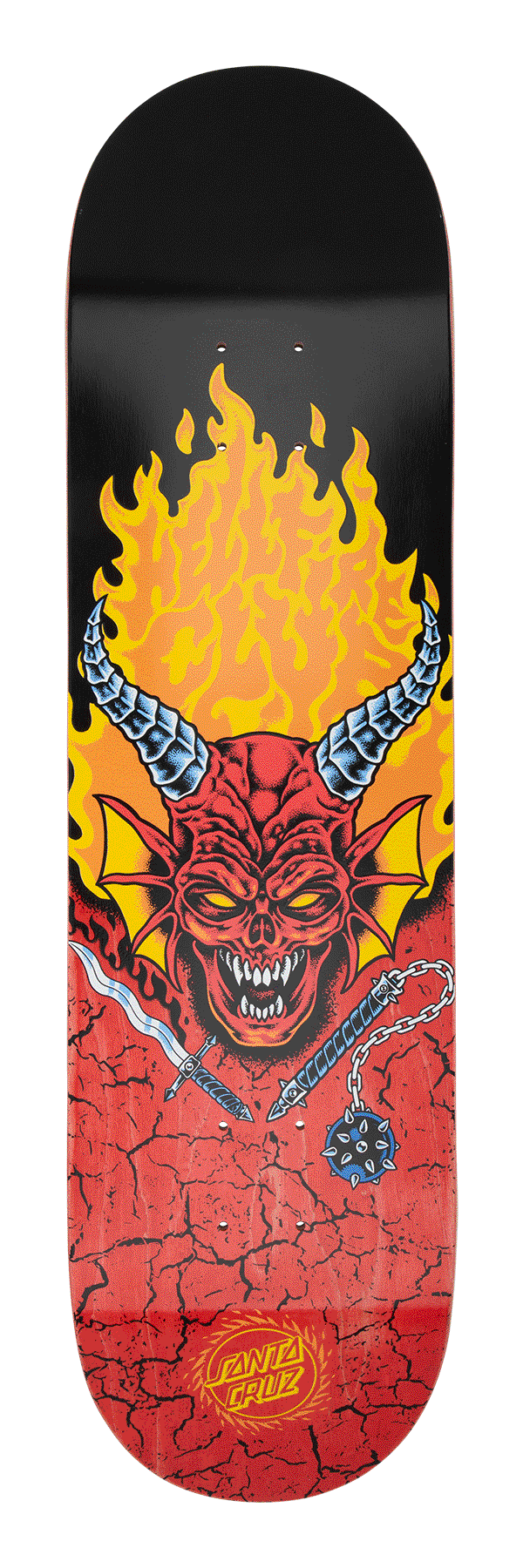 Tabla Santa Cruz Stranger Things Hellfire Club 8.25 x 31.8 IN