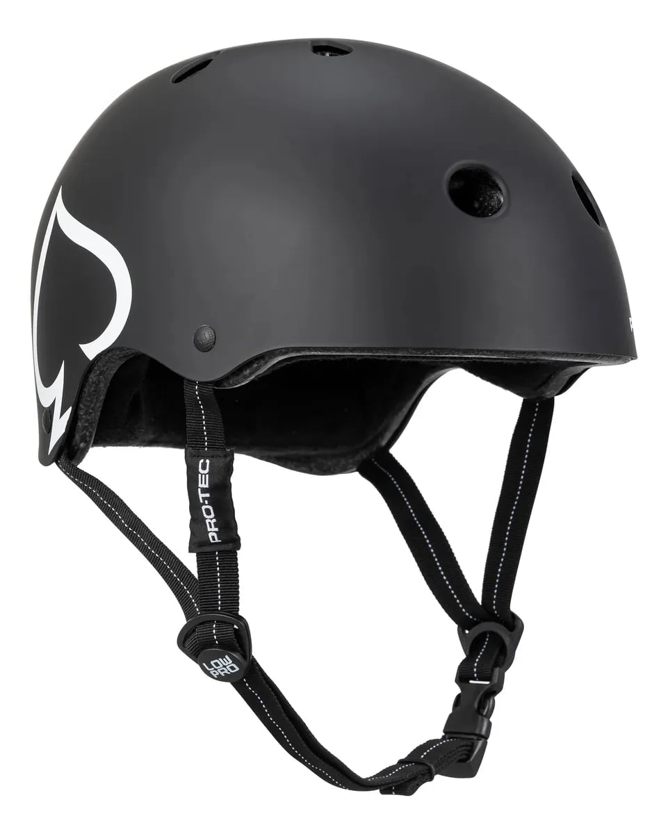 Casco Pro Tec Low Pro Negro Mate