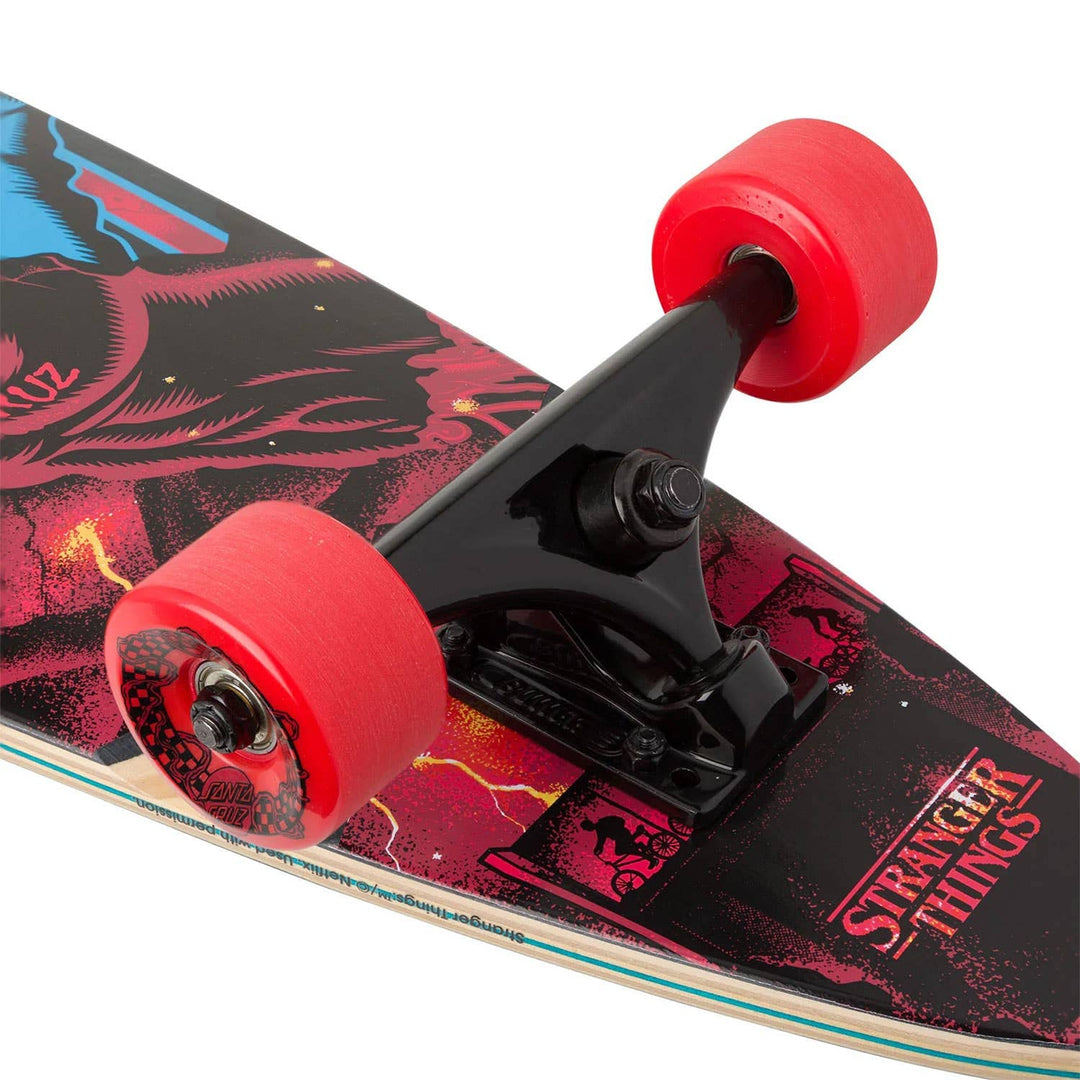 PATINETA-LONGBOARD-SANTA CRUZ-STRANGER THINGS 9.2 X 33 IN PINTAIL (EXHIBICION)