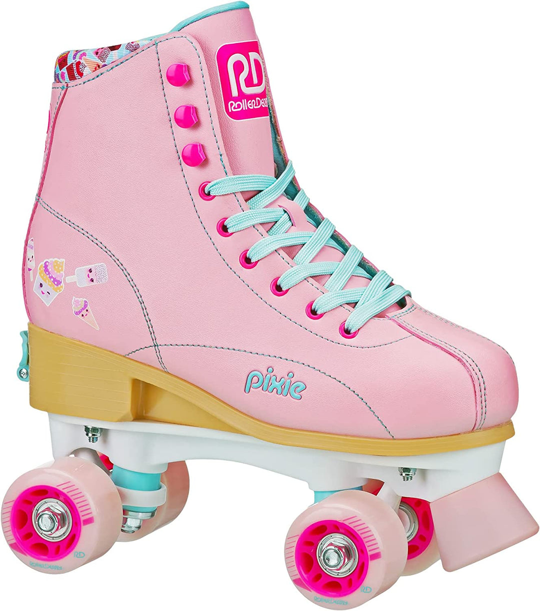 Patines Quad Roller Derby Pixie Pink Cupcake