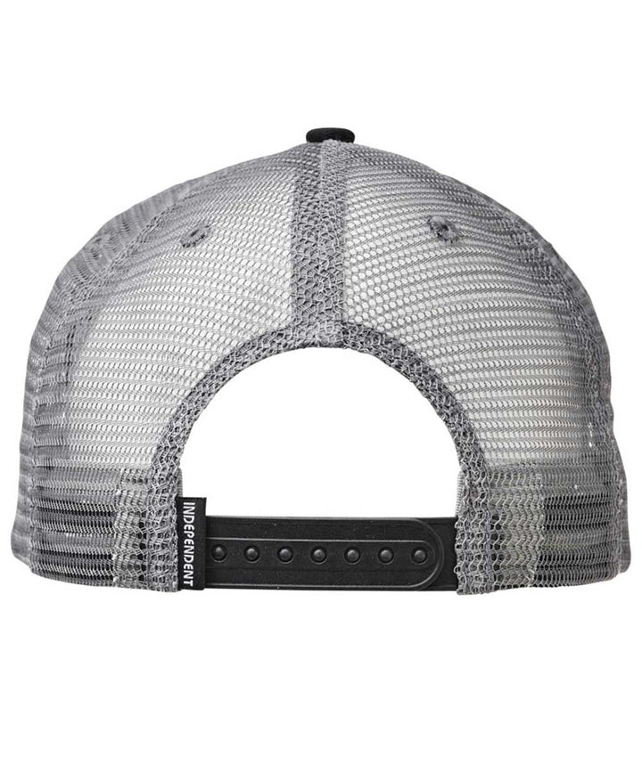 Gorra Independent Tucker Mid Gris/Blanco