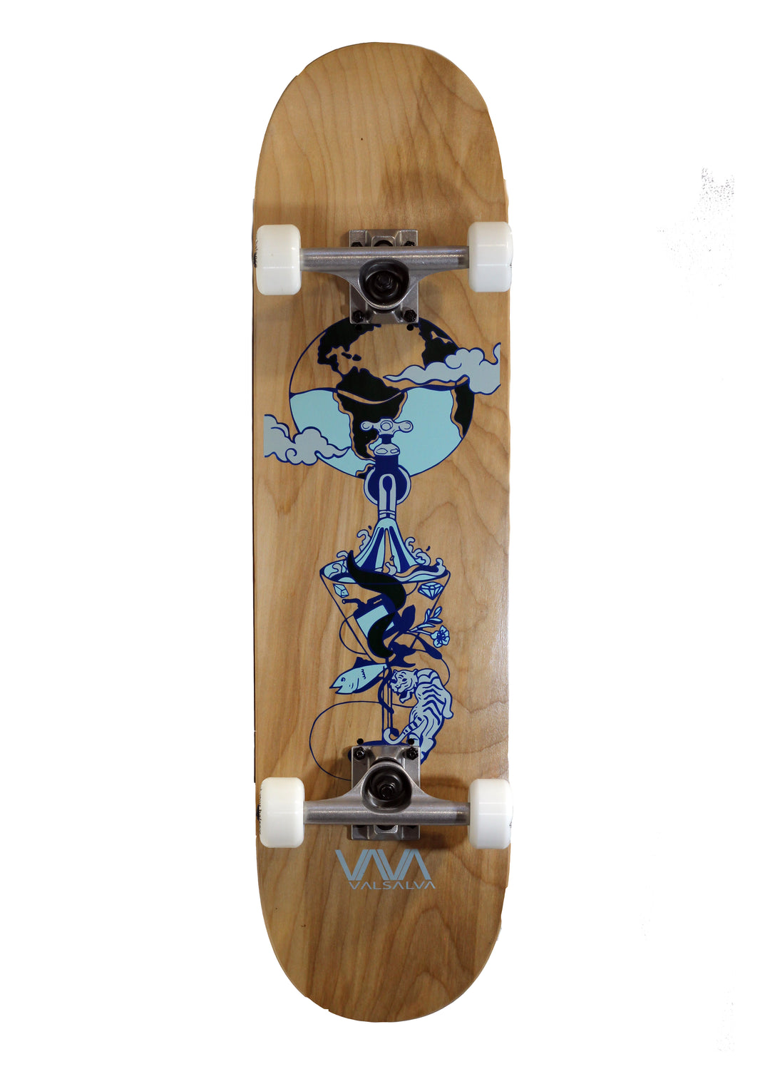 Patineta El Mundo Del Skate Patineta Truvolt Multicolor Tesb50