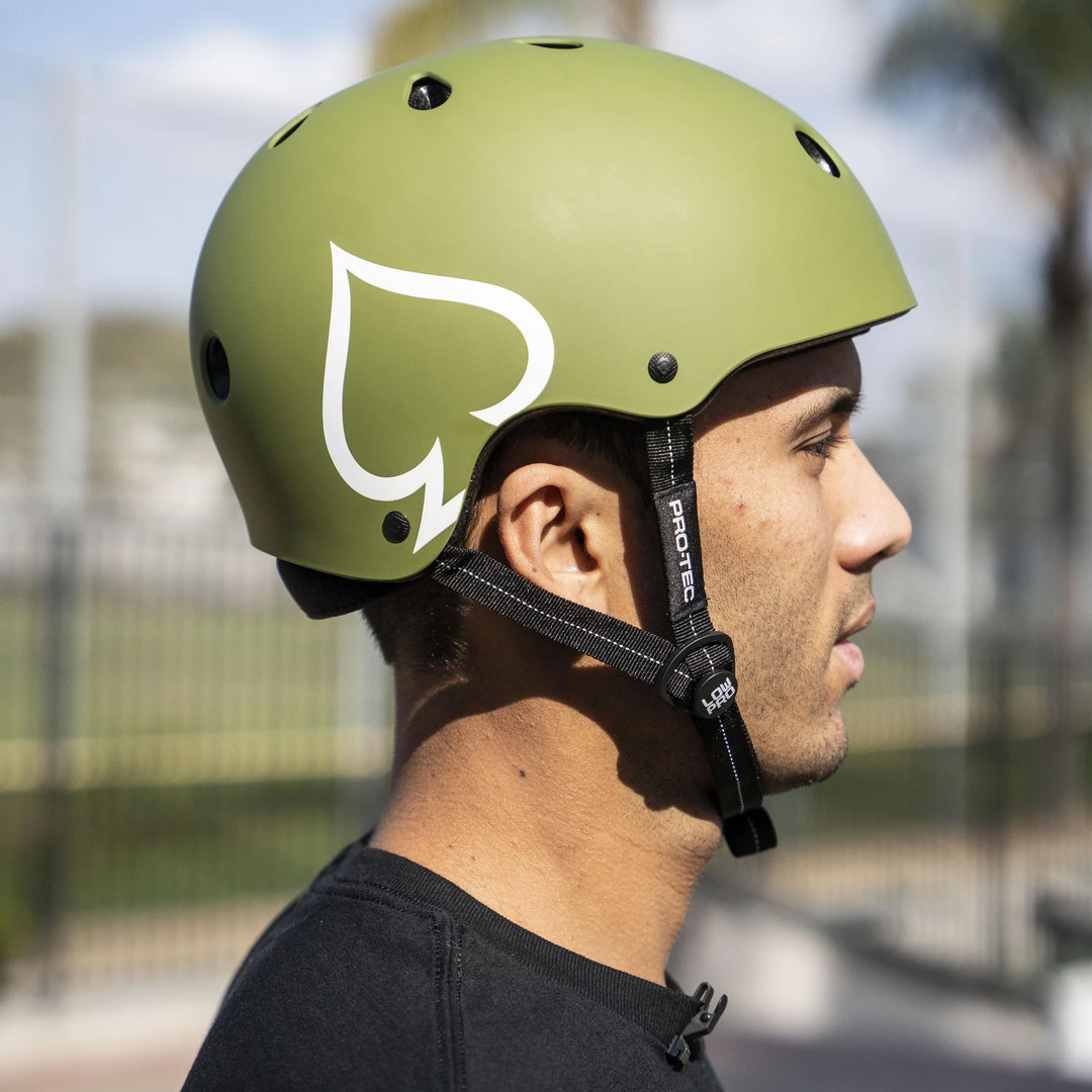Casco Pro Tec Low Pro Army Verde Mate