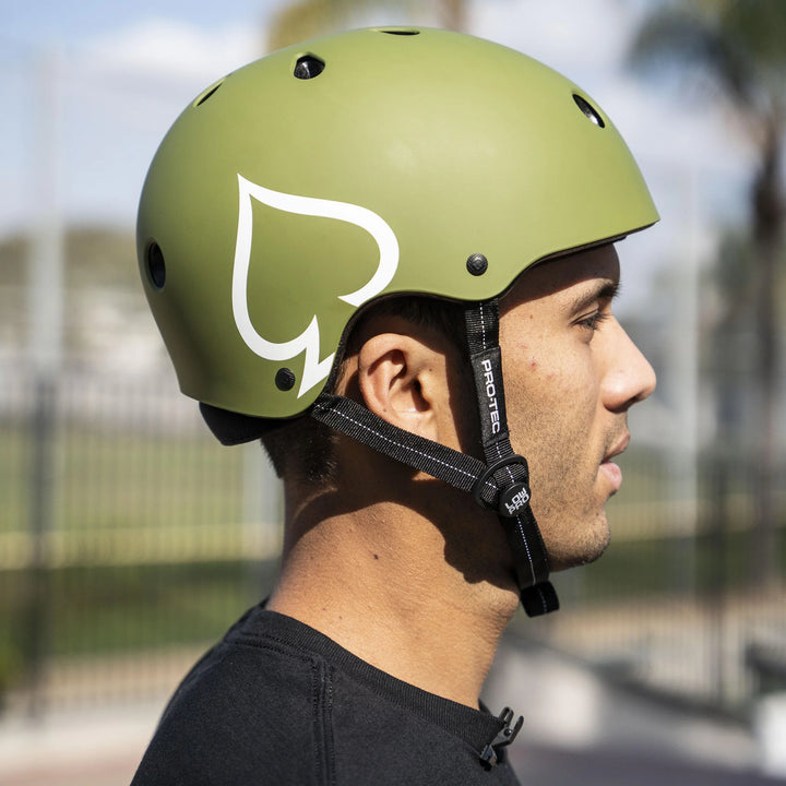 Casco Pro Tec Low Pro Army Verde Mate