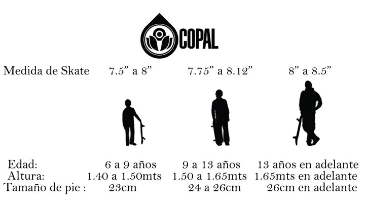 Tabla Copal Jorobadas 8" X 31.6"