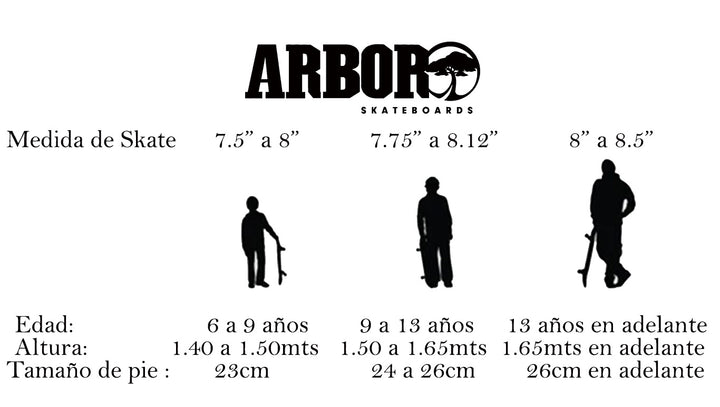 Patineta Arbor Whiskey Forage 8.5" X 32"