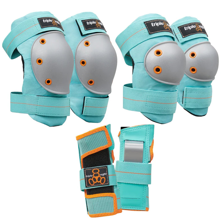 PROTECCIONES TRIPLE 8 SABER MENTA PAQ 6PZ