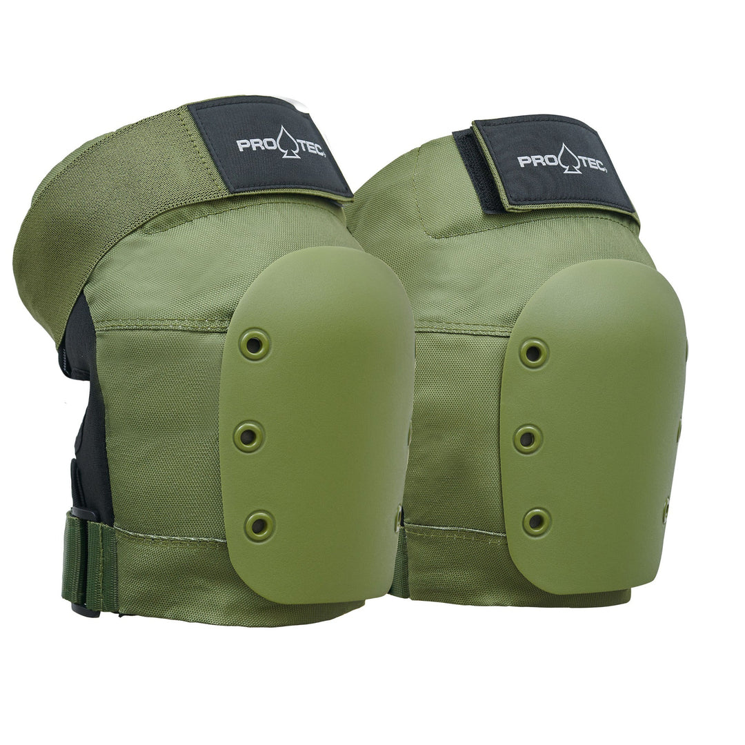 PROTECCIONES-PRO TEC-OPEN ARMY VERDE