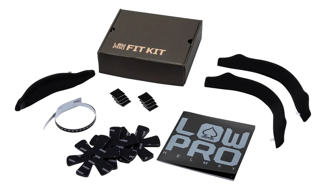 Casco Pro Tec Low Pro Negro Mate