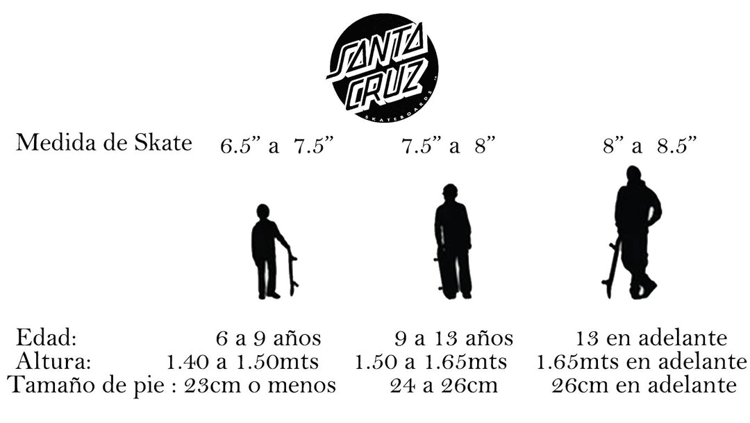 Tabla Santa Cruz Delta Dot 8.125" X 31.7"