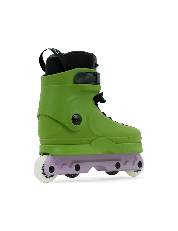 PATINES EN LINEA AGRESIVO ECHO VERVE GREEN 60MM - Beyond Pro Shop