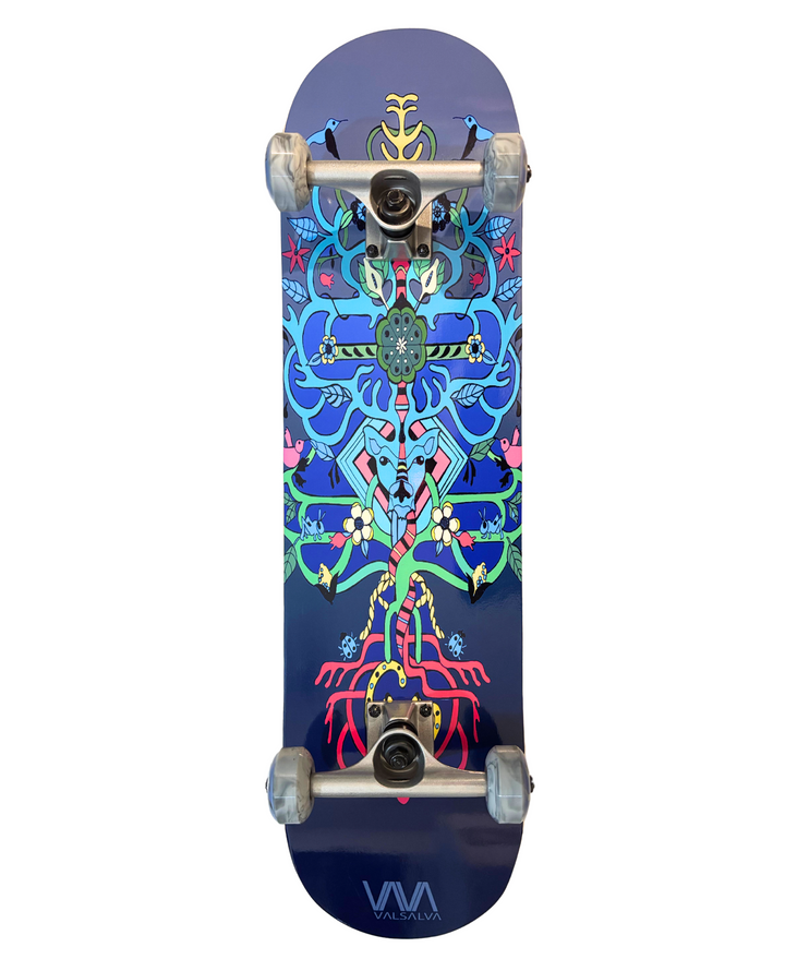 Patineta Valsalva Árbol de Vida 8"X31"