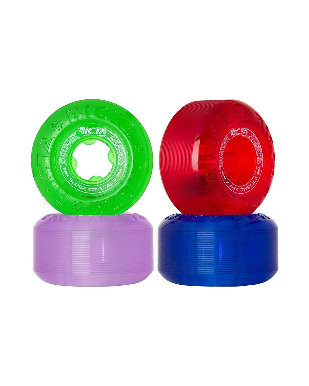 RUEDAS RICTA SUPER CRISTAL 54/95A