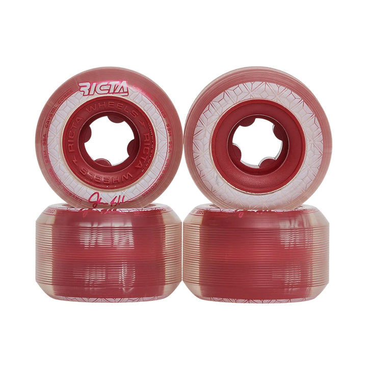 RUEDAS RICTA SHANAHAN CRISTAL 53/95A METALLIC RED