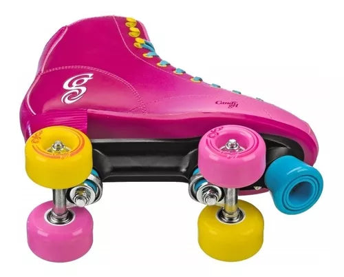 Patines Quad Candi Girl Sabina Rosa con Azul