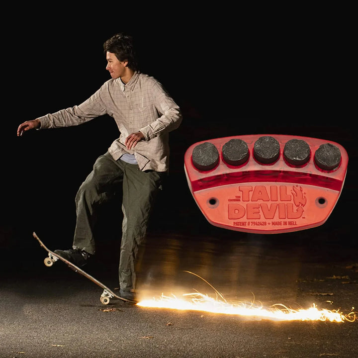 Tail Devil Cola del Diablo Skate Chispas para Patineta