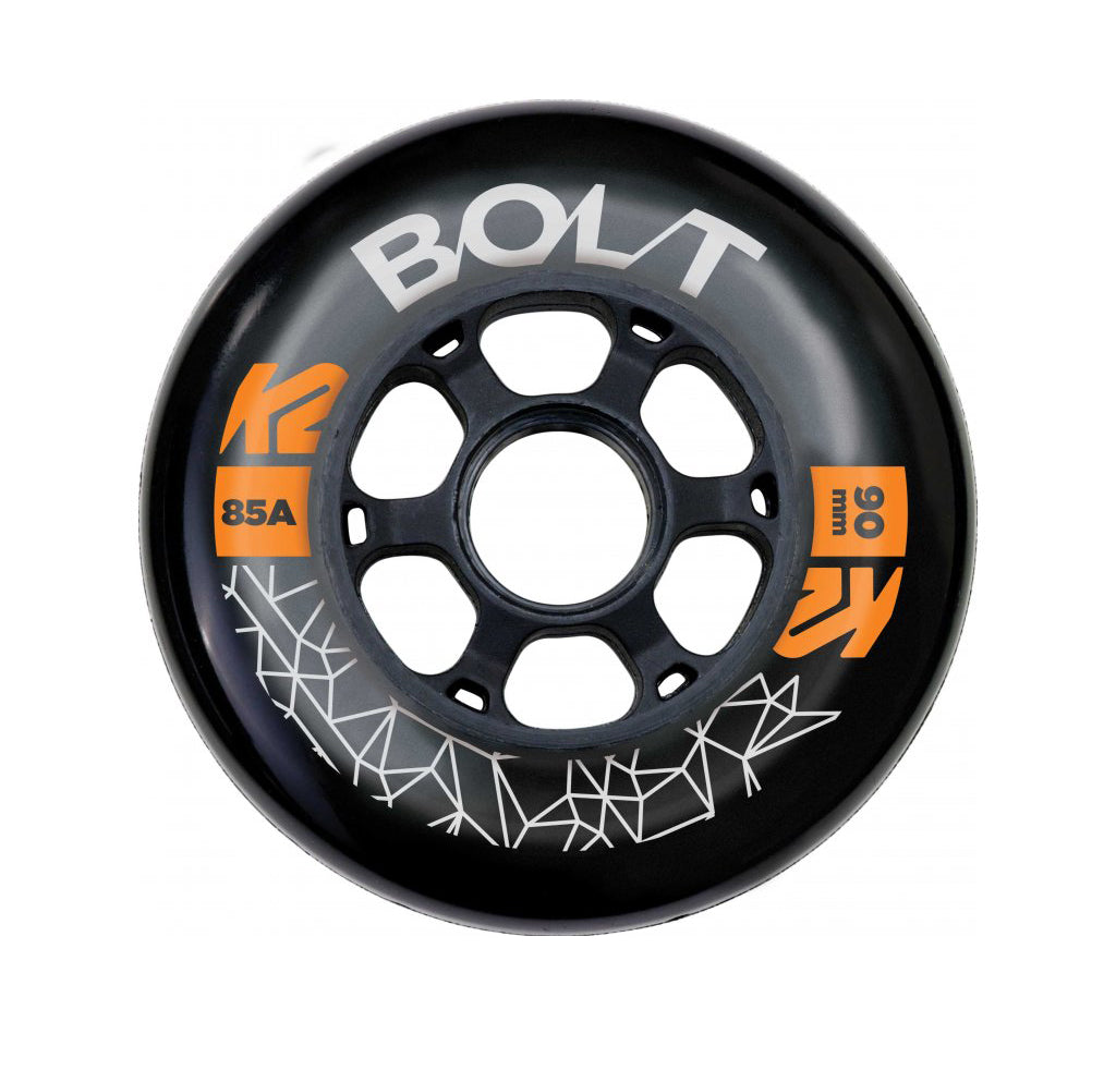 Ruedas K2 Bolt Speed 90mm/85A Negro