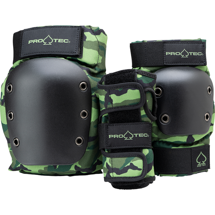 Set de Protecciones Pro Tec Street Camo JR