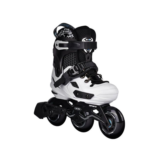 Patines en Linea Micro Infinite 3 Blanco/Negro (ajustable)