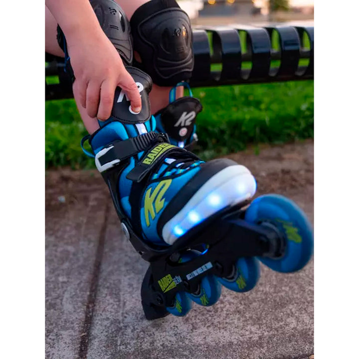 Patines en Linea K2 Raider Beam Azul