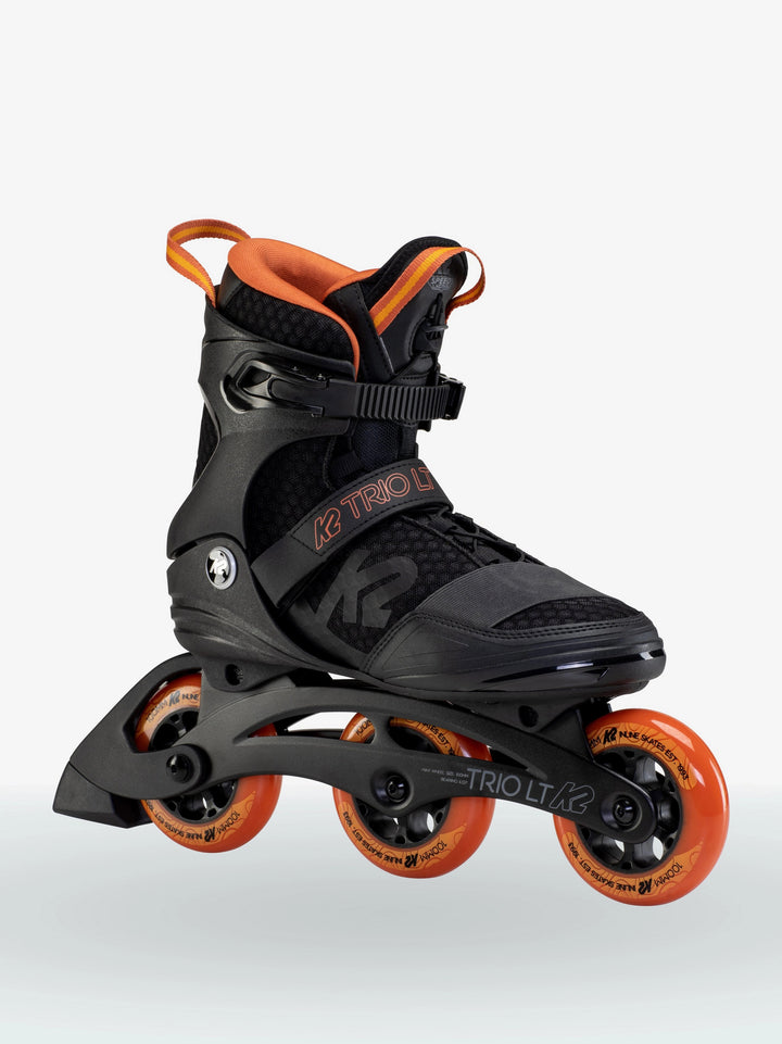 Patines en linea K2 Trio LT 100mm Negro/Naranja