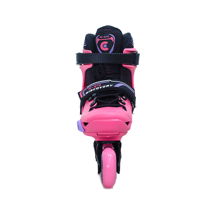 Patines en Linea Micro Discovery Rosa (ajustable)