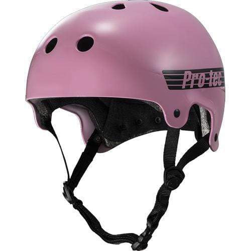 Casco Pro Tec Old School Gloss Pink