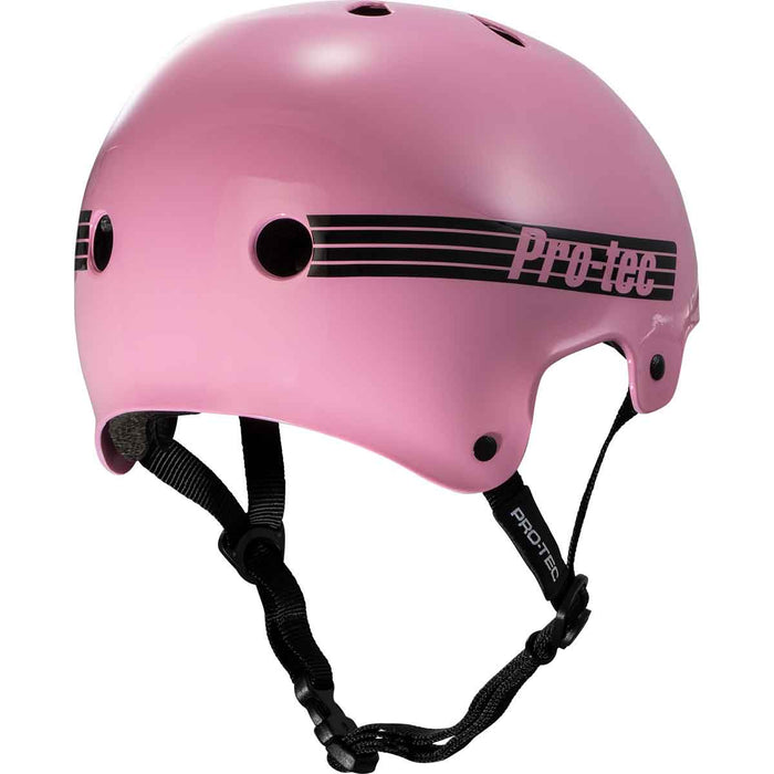 Casco Pro Tec Old School Gloss Pink