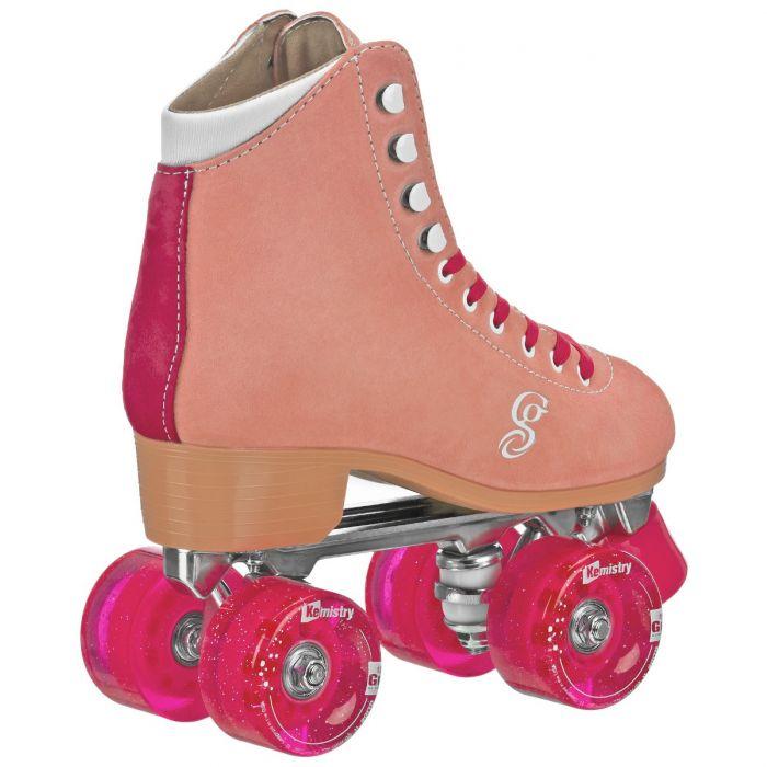 Patines Quad Roller Derby Carlin Pink and Peach