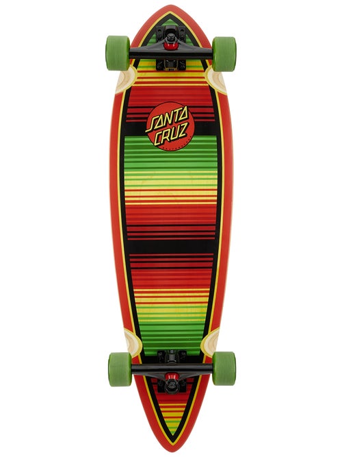 Longboard Santa Cruz Serape Dot Pintail 33" X 9.2"